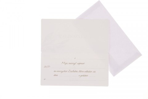 Zaproszenie ślub Art Nuvo (5902973353556)