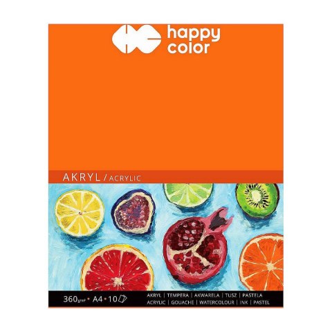 Blok artystyczny A4 360g 10k Happy Color (HA 7836 2030-A10)