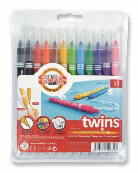 Flamaster 12 kol. Koh-I-Noor