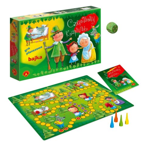 Gra planszowa CZERWONY KAPTUREK Alexander (0315)