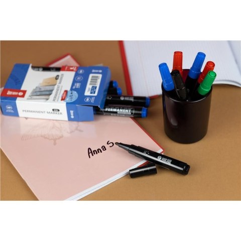 Marker permanentny zielony wkład zielony 1-4mm ścięta końcówka Memobe (MM201-04)