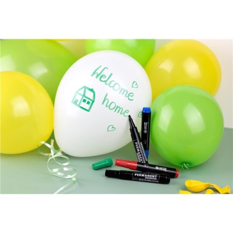 Marker permanentny zielony wkład zielony 1-4mm ścięta końcówka Memobe (MM201-04)