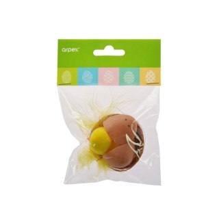 Ozdoba wielkanocna Kurczaczek w gniazdku [mm:] 50 Arpex (TX7545)