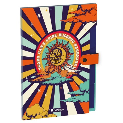 Teczka z przegródkami A4 kolor: mix 5 przegródek Berlingo (352470)