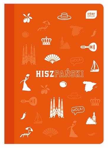 Zeszyt tematyczny A5 Hiszpański 60k. 70g krata Interdruk