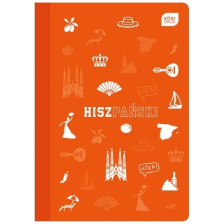 Zeszyt tematyczny A5 Hiszpański 60k. 70g krata Interdruk