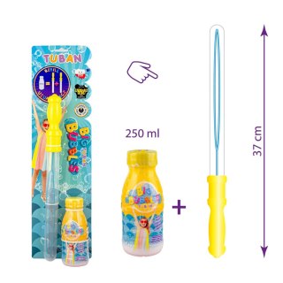 Bańki mydlane miecz + płyn 250ml Tuban (TU3496)