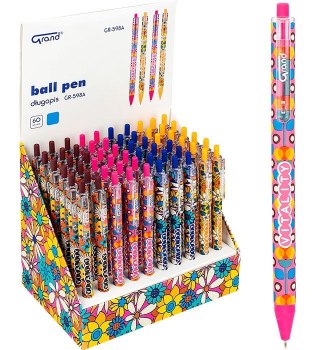 Długopis GR-598A Vitality wkład niebieski 0,5mm Grand (160-2399)