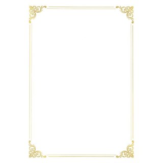 Dyplom A4 gold 190g Galeria Papieru (210819)