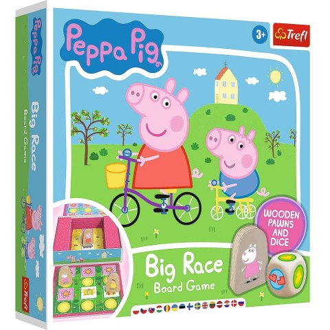 Gra planszowa Peppa Big race Trefl (02262)