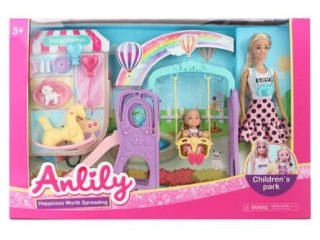 Lalka Anlily z córką na placu zabaw [mm:] 290 Icom (7132111)