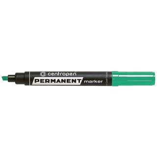 Marker permanentny 8576 wkład zielony 2,0-5,0mm ścięta końcówka Centropen