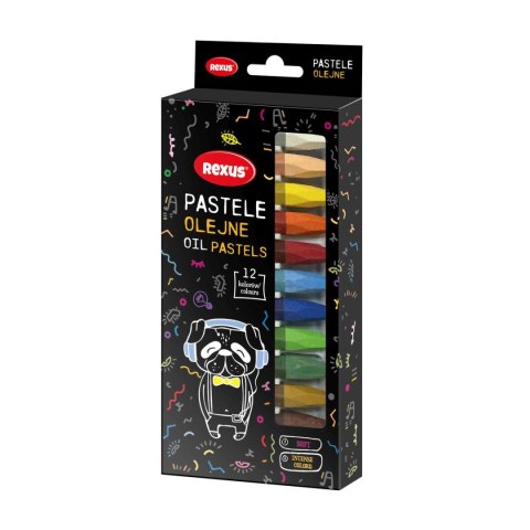 Pastele olejne rexus teens 12 kol. Rexus
