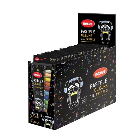 Pastele olejne rexus teens 12 kol. Rexus