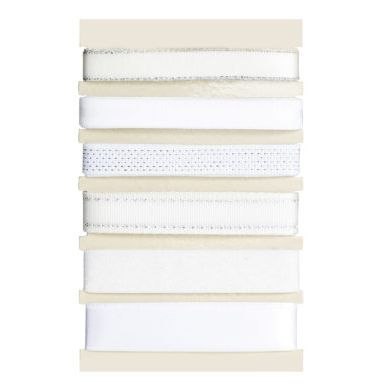 Tasiemka zestaw biały 6x1,5 biały Argo (254031)