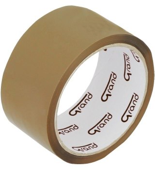 Taśma pakowa 48x66 [mm x yd] brązowy Grand (130-1950)