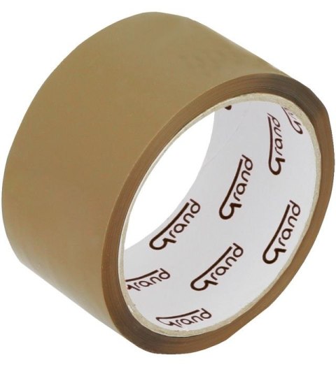 Taśma pakowa 48x66 [mm x yd] brązowy Grand (130-1950)