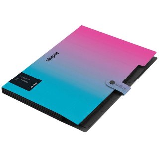 Teczka z przegródkami Radiance A4 kolor: mix 5 przegródek Berlingo (4260709080215)