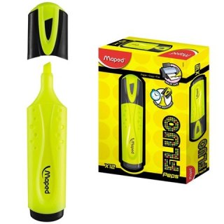 Zakreślacz żółty PEPS fluo wkład żółty 1,0-5,0mm Maped (734034)