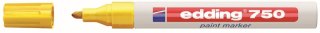 Marker specjalistyczny 750 wkład żółty 2,0-4,0mm okrągła końcówka Edding