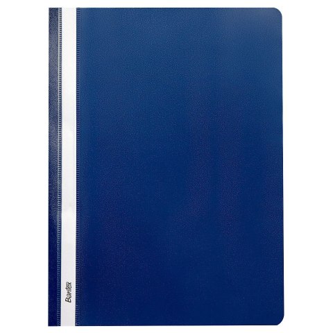Skoroszyt A4 400076724 granatowy polipropylen PP Bantex (400076724)
