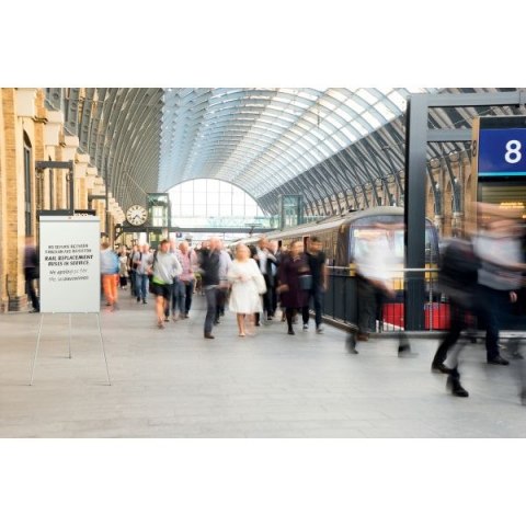 Tablica flipchart Classic Steel na trójnogu [mm:] 1000x675 Nobo (1901916)