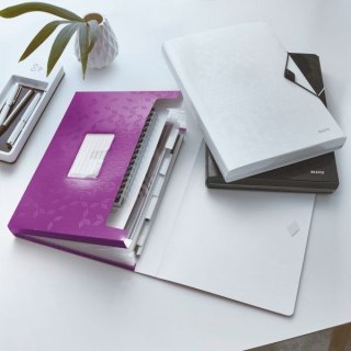 Teczka z przegródkami Wow 40 A4 kolor: fioletowy 6 przegródek [mm:] 254x330 Leitz (45890062)