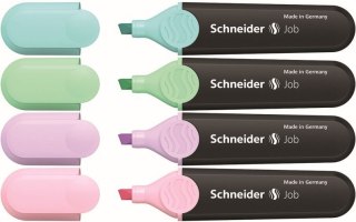 Zakreślacz Job Pastel wkład mix 1-5mm Schneider (SR115098)