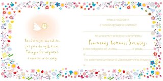 Zaproszenie KW Komunia DOM BO¯Y Henry (5905701485475)