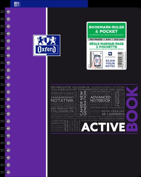 Brulion A4+ Student 80k. 90g krata Oxford (400019520)