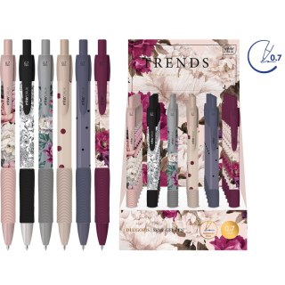 Długopis SWEET wkład niebieski 0,7mm Interkobo (36 szt displ)