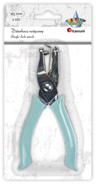 Dziurkacz Craft-Fun Series 1-otworowy 3mm gumowy uchwyt Titanum