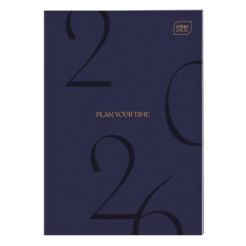 Kalendarz książkowy (terminarz) miękka oprawa HYBRYDA A5 Interdruk (64 stony)