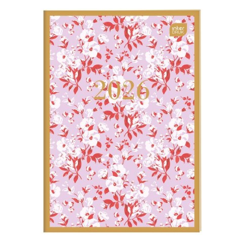 Kalendarz książkowy (terminarz) miękka oprawa HYBRYDA A5 Interdruk (64 stony)