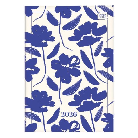 Kalendarz książkowy (terminarz) miękka oprawa HYBRYDA A5 Interdruk (64 stony)