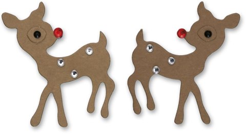 Naklejka (nalepka) Craft-Fun Series Naklejki papierowe renifery Titanum