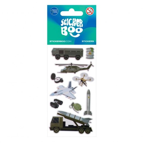 Naklejka (nalepka) Military Sticker Boo (534610)
