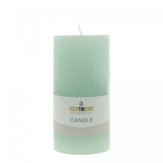 Świeca pieńkowa 6,3X12,5cm w kolorze Green miętowy Pavoncella (8720935401322)