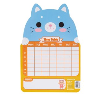 Tablica suchościeralna Jednorożec,Miś,Panda,Króliczek [mm:] 245x165 Astra Fun (325024006)