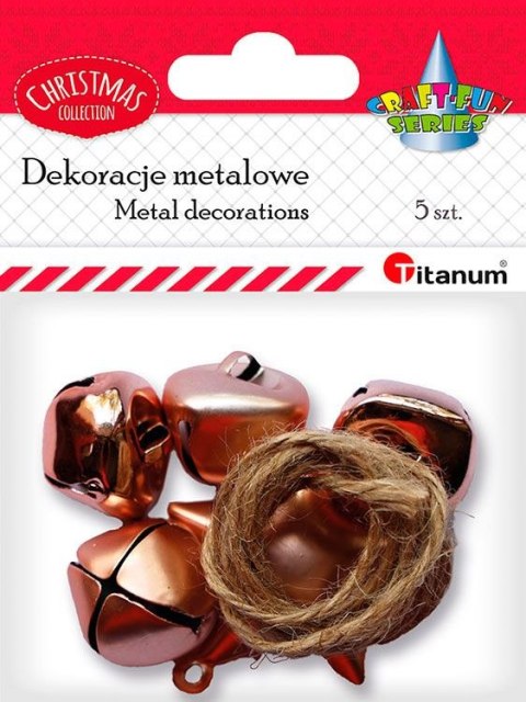 Zestaw dekoracyjny Craft-Fun Series dzwoneczki Titanum (23BR1204-2)