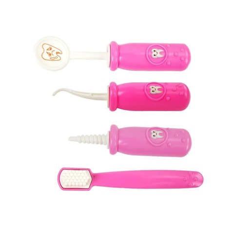 Zestaw lekarski Dentysta Stojak Kroplówka Lekarstwa Strzykawka Wiertła Szczoteczka do Zębów Lean (8527)