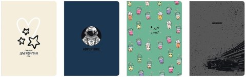 Zeszyt A5 A/32 kol 3 linia lonia 32k. 60g linia kolor Basic (5902277355548)