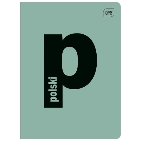 Zeszyt tematyczny A5 Język polski 60k. 70g linia Interdruk