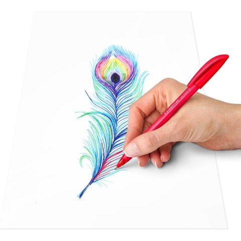 Długopis trójkątny 4320 M wkład mix 1,0mm Staedtler (S 4320 MC10)