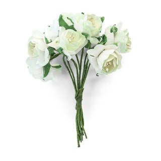 Kwiaty bukiecik Dalie białe, 8 szt. Argo (252044)