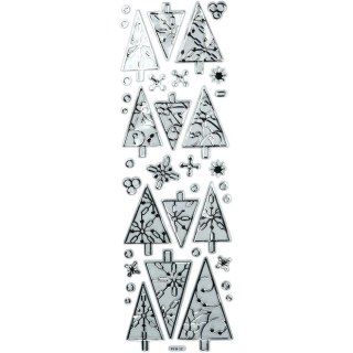 Naklejka (nalepka) Craft-Fun Series choinki Titanum (PFH12)