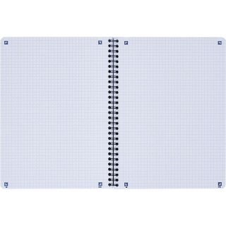 Notes (notatnik) A4 czarny 80k. krata Oxford (400192076)
