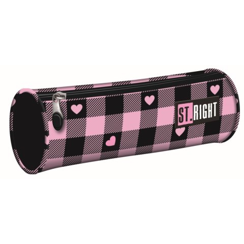 Saszetka PINK CHECKERRED tuba pu-01 mix St.Right (bez wyposażenia)