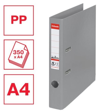 Segregator dźwigniowy No.1 Power A4 50mm szary Esselte (811480)