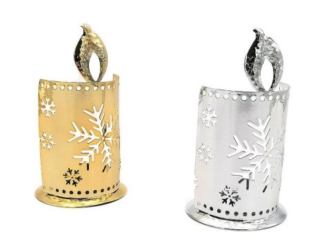 Świecznik metalowy świąteczny Adar (390324)